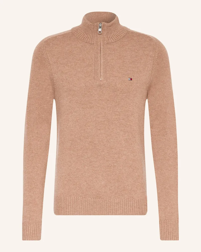 Tommy Hilfiger Troyer Hellbraun