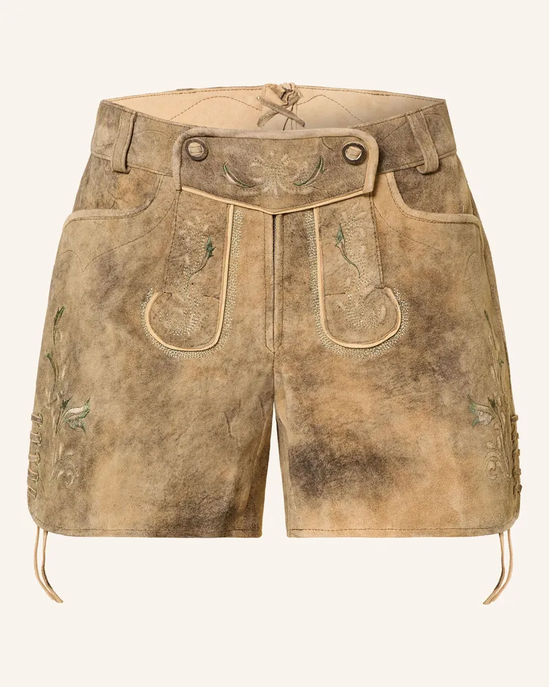 Spieth & Wensky Trachten-Lederhose HEIDE Hellbraun