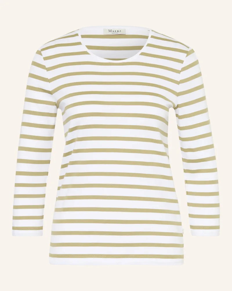 Maerz Shirt mit 3/4-Arm Oliv