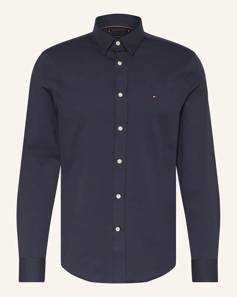Tommy Hilfiger Hemd Regular Fit Dunkelblau