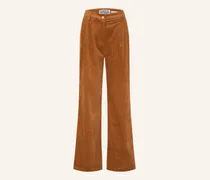 Cordhose Kamp braun