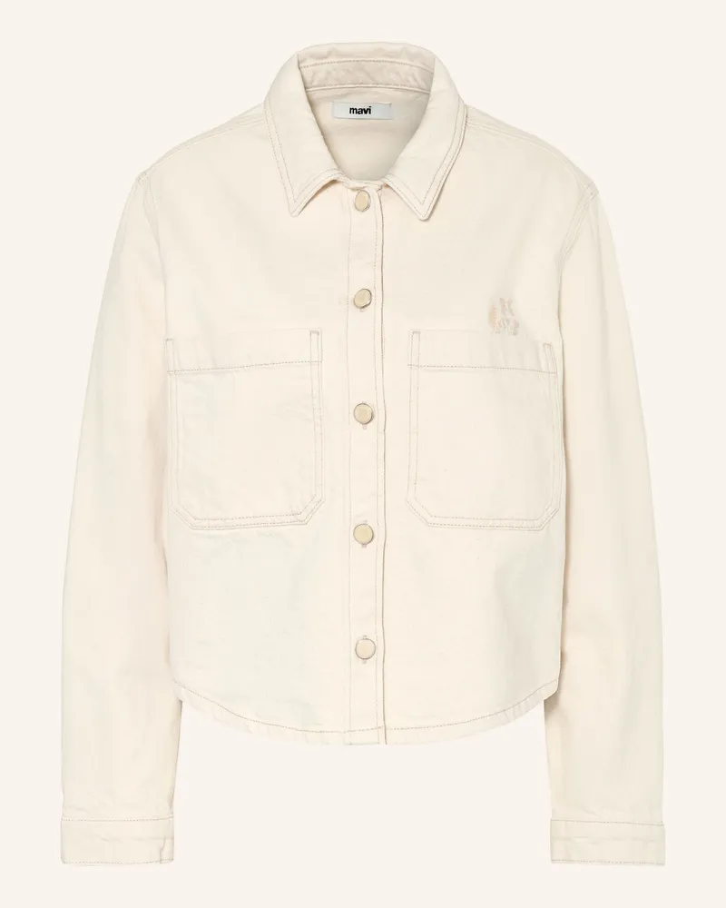 Mavi Jeans Jeansjacke Paola beige A1326