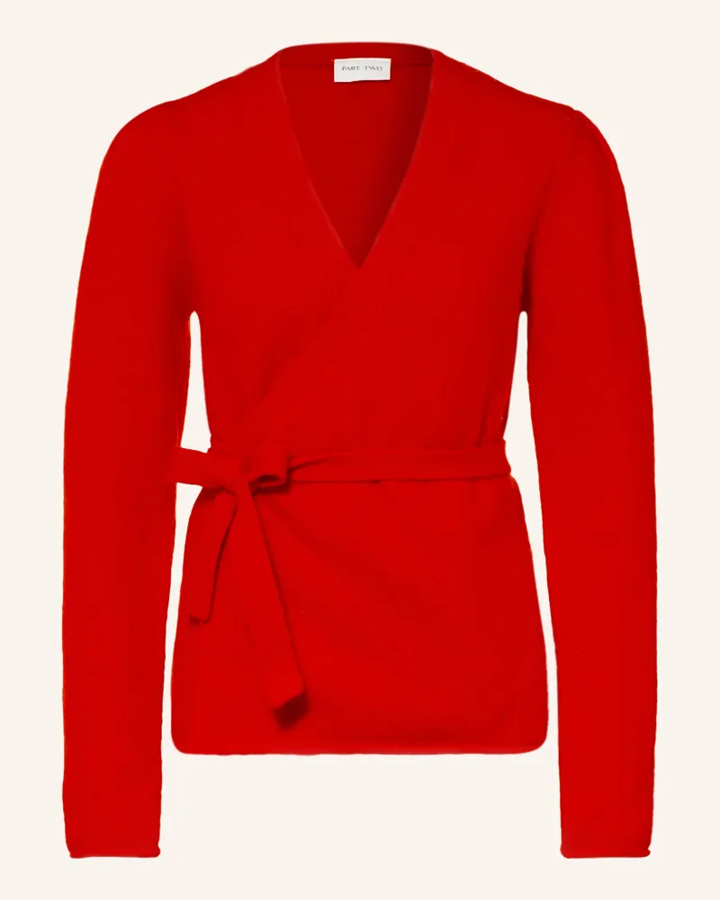 Part Two Strickjacke Dumitrapw rot Rot