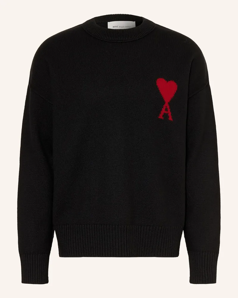 AMI Paris Pullover schwarz Schwarz