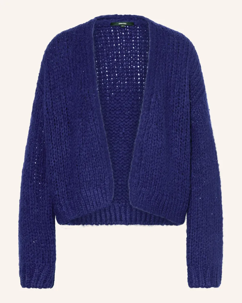 someday. Strickhülle Talvia blau Dunkellila