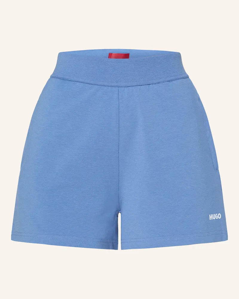 HUGO BOSS Lounge-Shorts SHUFFLE Blau