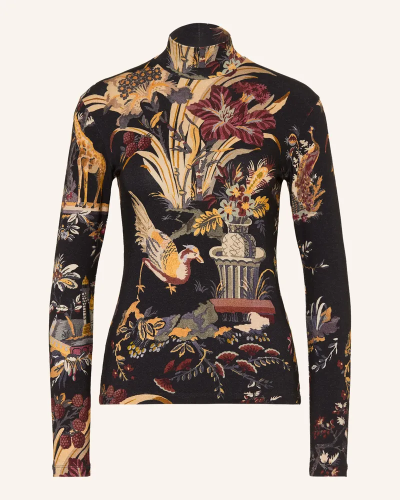 Etro Longsleeve schwarz Schwarz