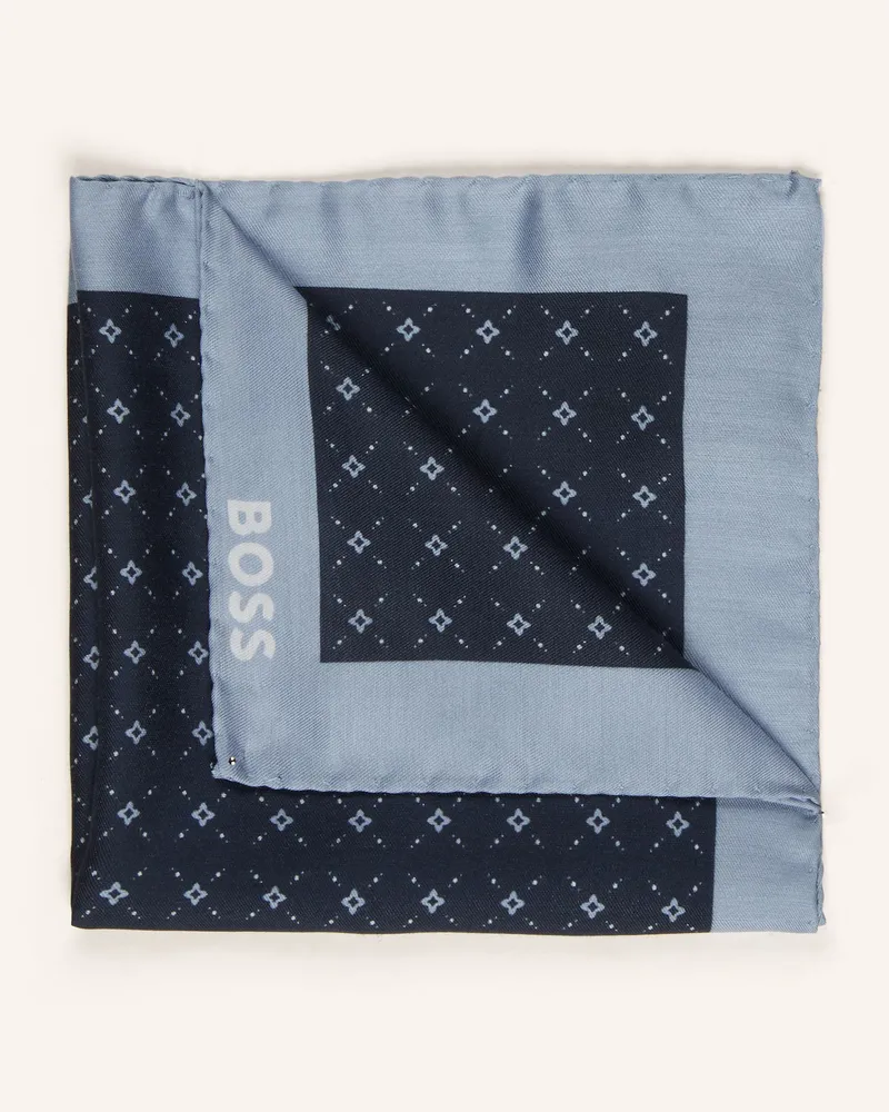HUGO BOSS Einstecktuch POCKET Dunkelblau