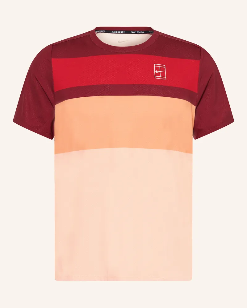 Nike T-Shirt NIKECOURT ADVANTAGE Dunkelrot
