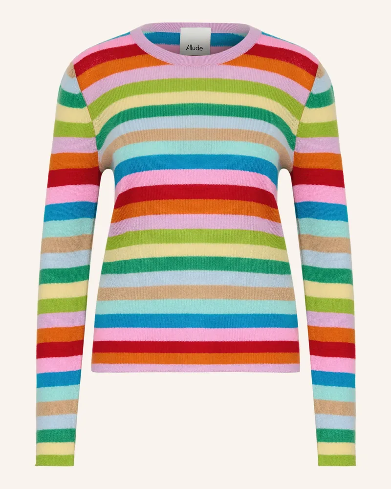 ALLUDE Cashmere-Pullover Türkis