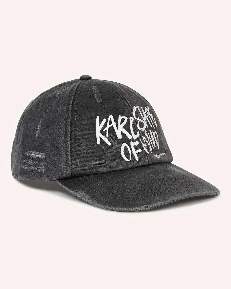 Karl Lagerfeld Cap schwarz Schwarz
