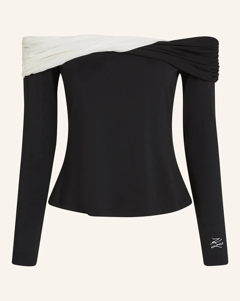 Karl Lagerfeld T-Shirt weiss Weiss