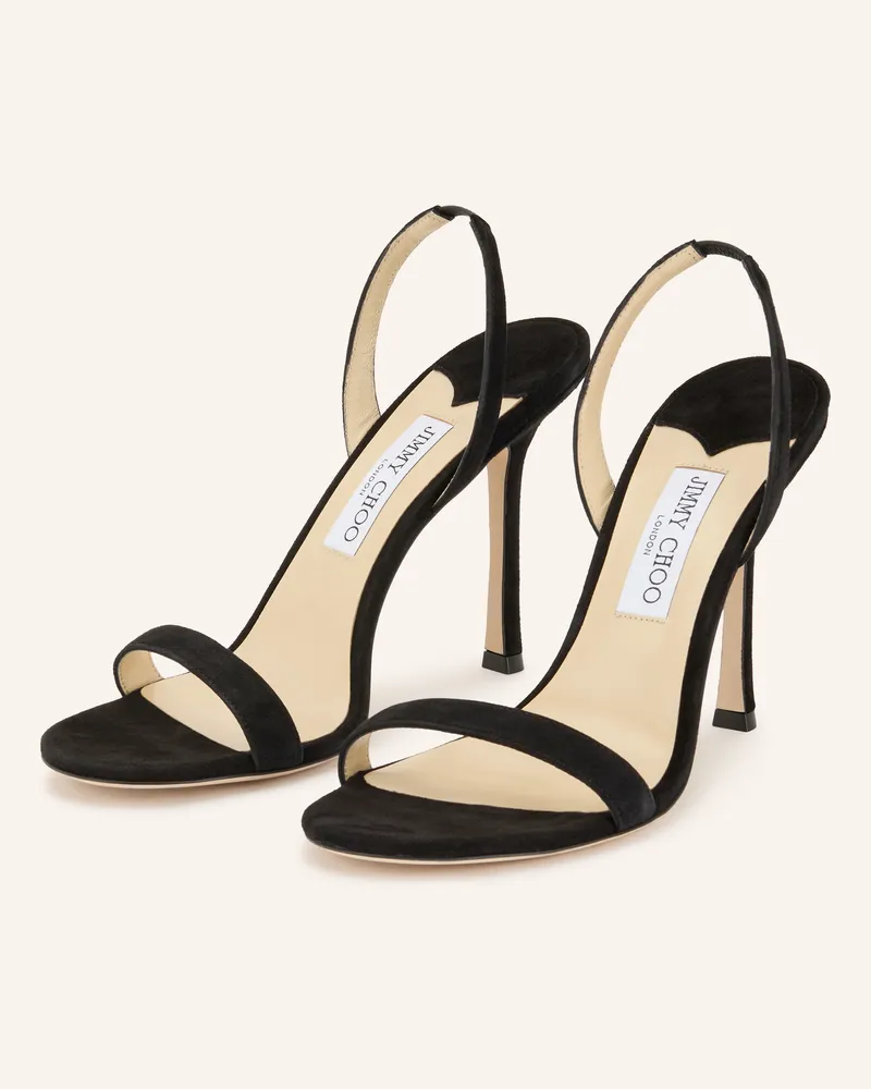 Jimmy Choo Sandaletten Jenn 100 schwarz Schwarz