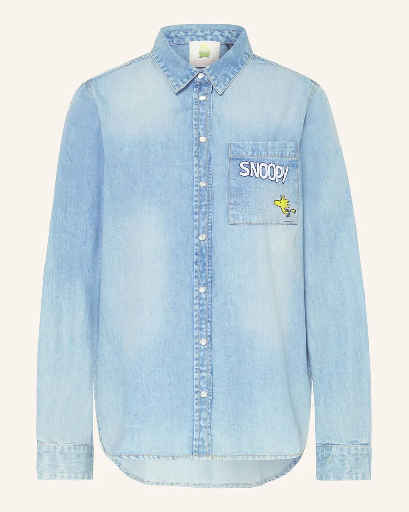 Princess goes Hollywood Jeansbluse SNOOPY Hellblau