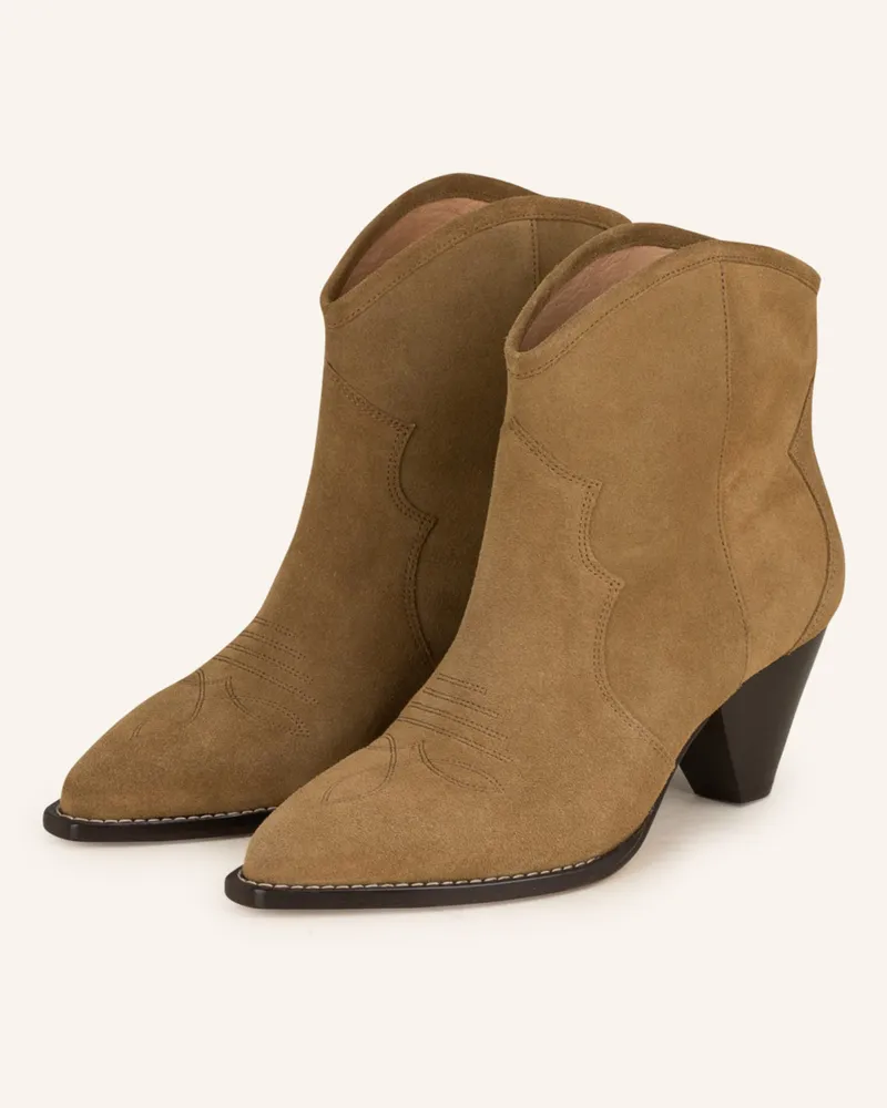 Isabel Marant Cowboy Boots DARIZO Taupe