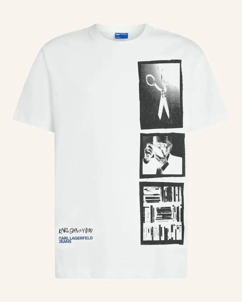 Karl Lagerfeld T-Shirt weiss Weiss