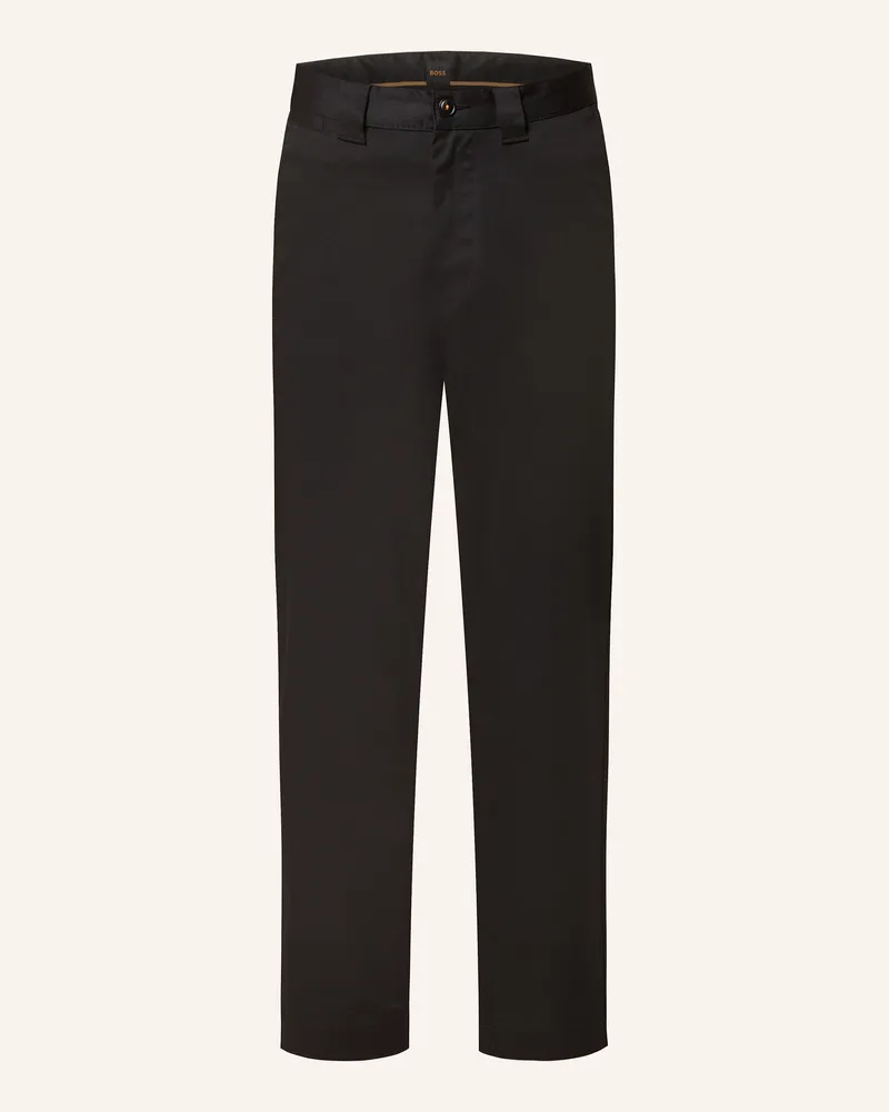 HUGO BOSS Chino Straight Fit Schwarz
