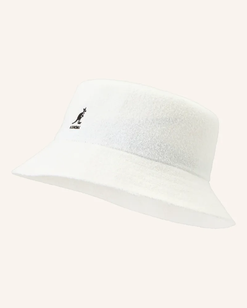 Kangol Bucket - Hat Weiss