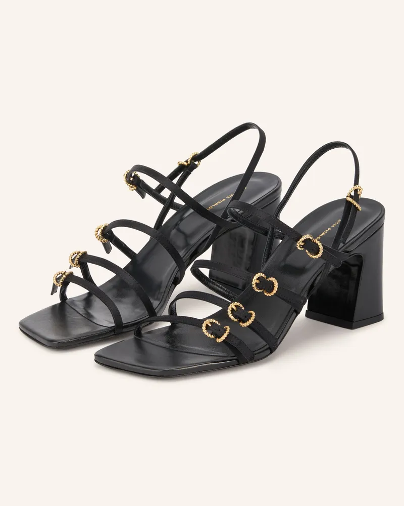 Claudie Pierlot Sandaletten schwarz Schwarz