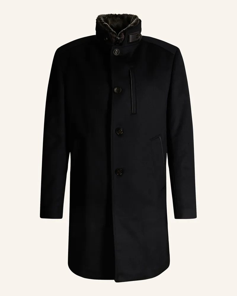 windsor. Mantel Rivano schwarz Schwarz