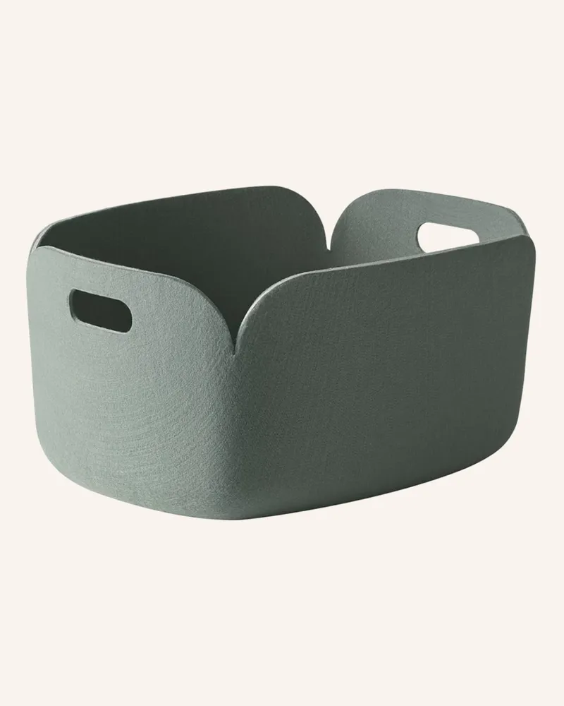 Muuto Korb Restore gruen Dusty