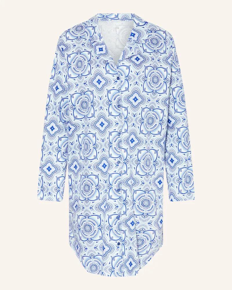 Calida Nachthemd ORIENT DREAMS Blau