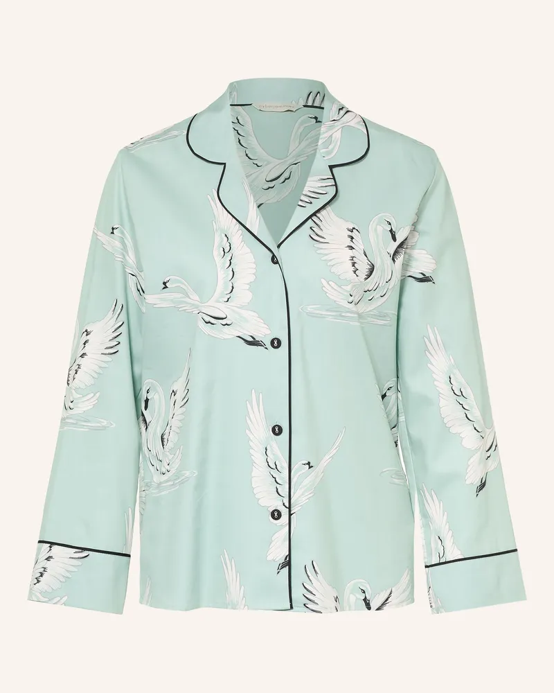 Cyberjammies Schlafshirt blau Mint