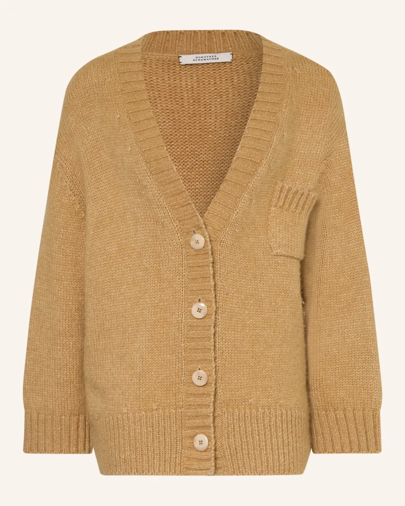 Dorothee Schumacher Strickjacke Urban Favorite beige Camel