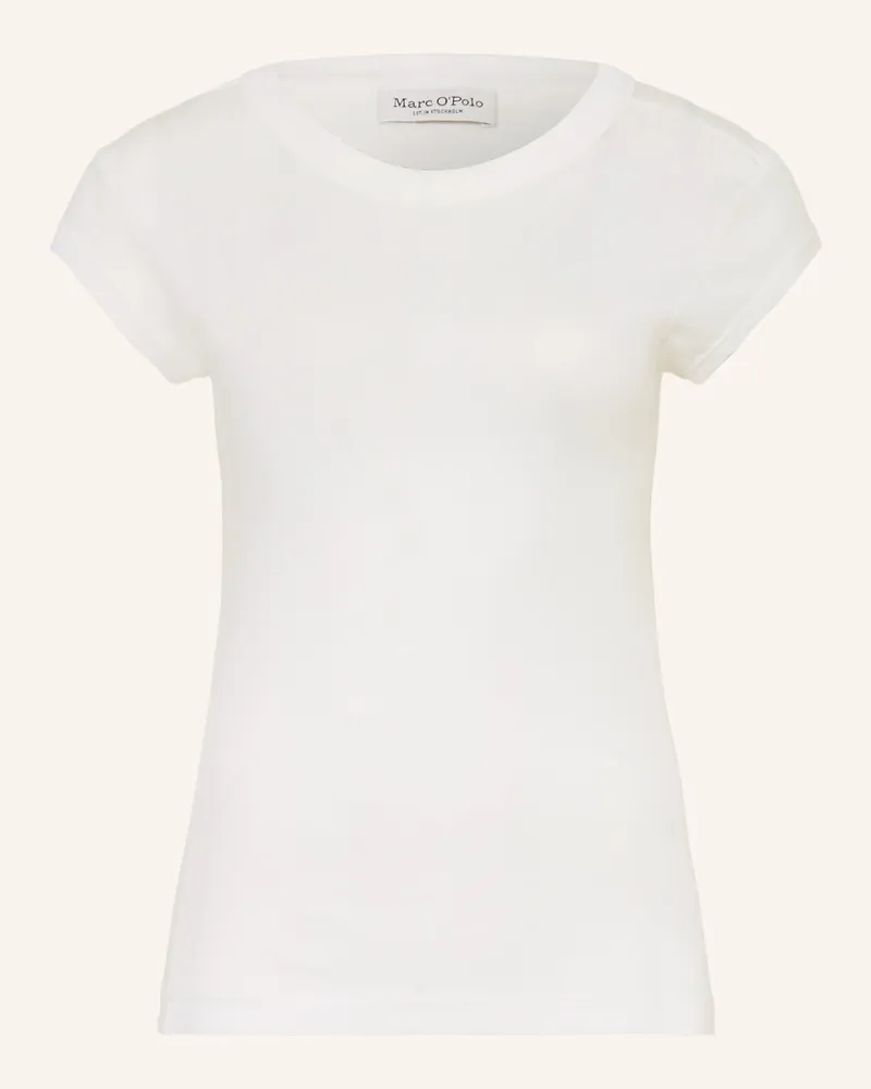 Marc O'Polo T-Shirt weiss Ecru