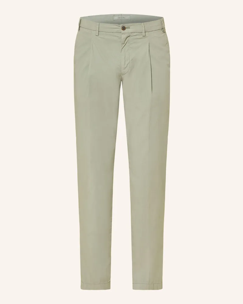 Hiltl Chino Slim Fit gruen Hellgrün