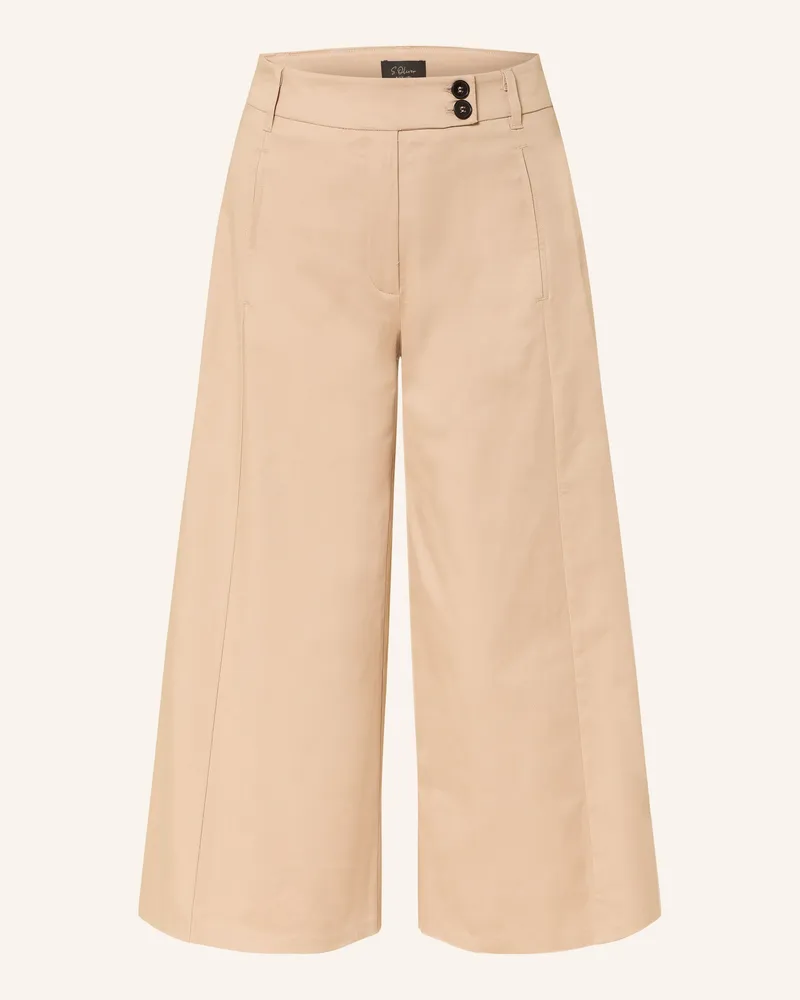 S.Oliver Culotte braun Hellbraun