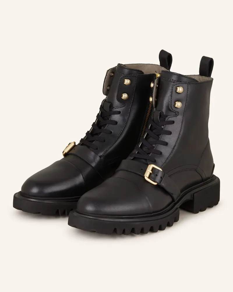 AllSaints Schnürboots TORI - SCHWARZ Schwarz