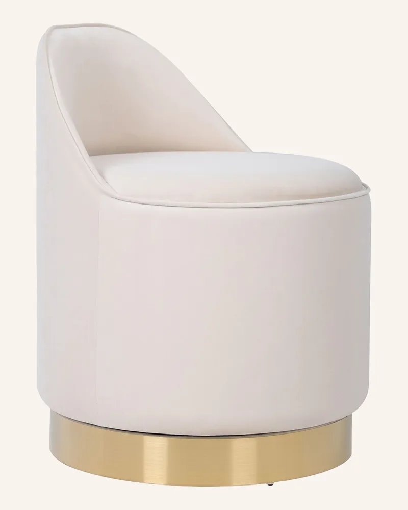 Kayoom Hocker Drehhocker VIKTOR Creme