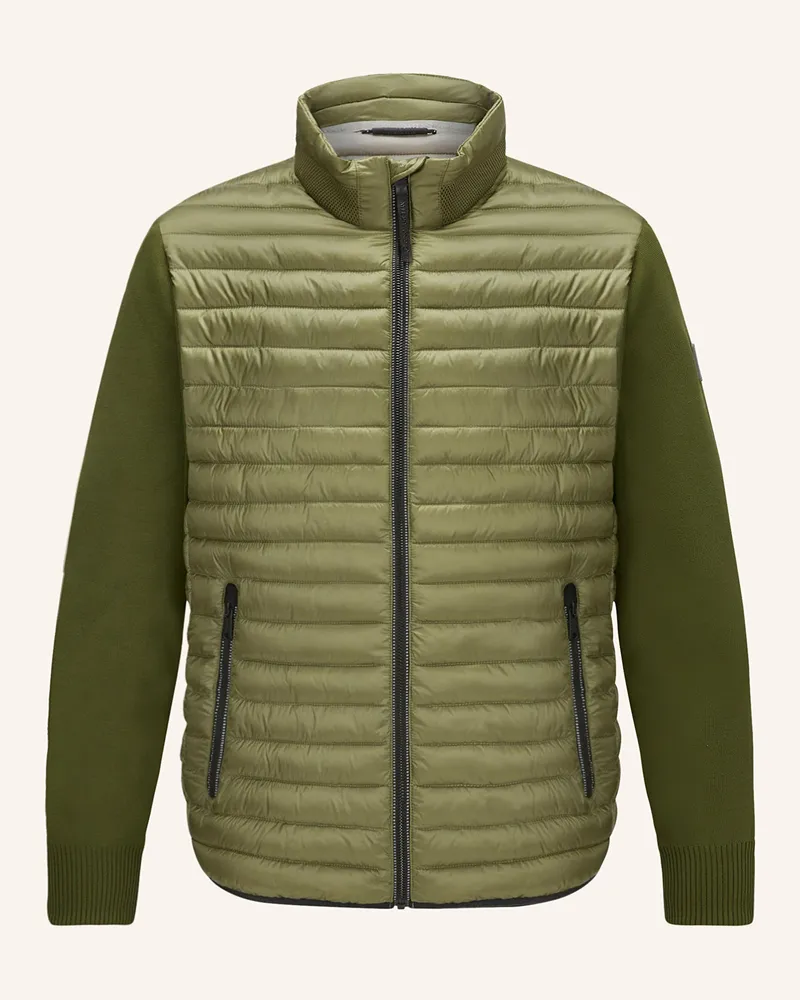 Milestone Steppjacke MSAMARILLO im Materialmix Khaki