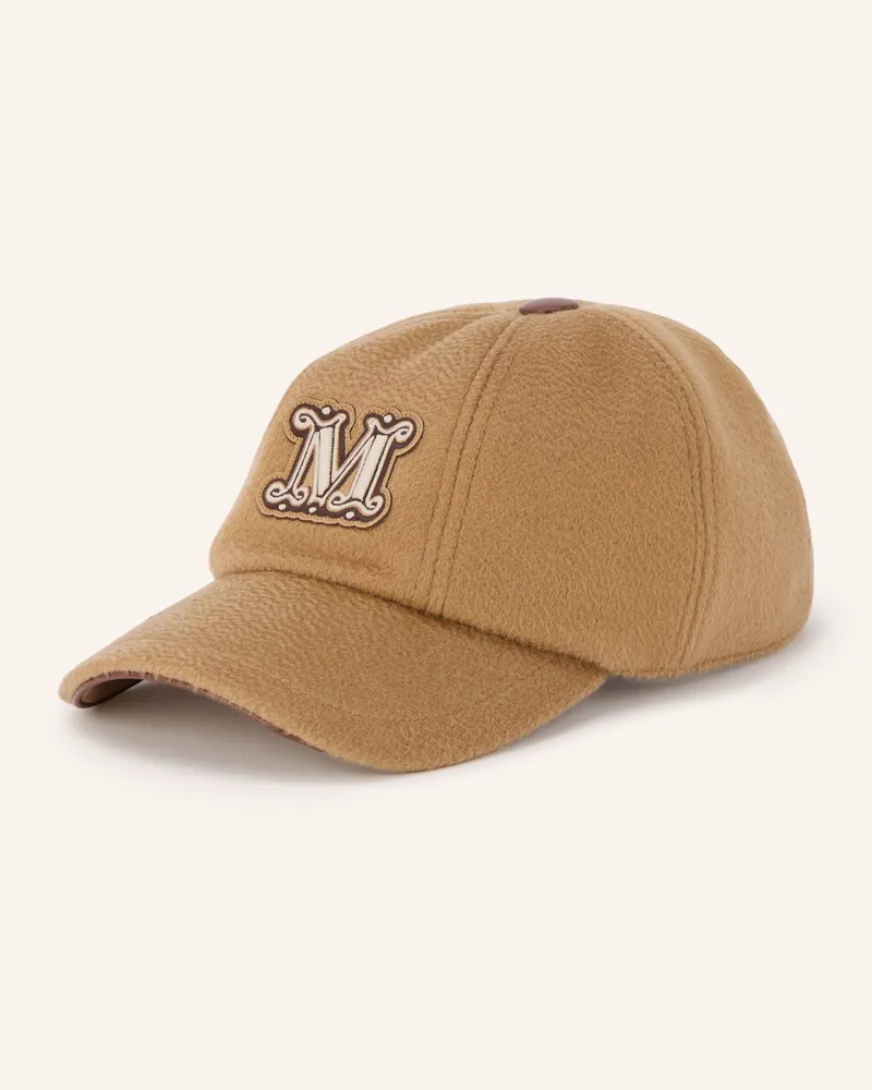Max Mara Cap Aordine braun Camel