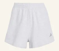 Adidas Kit Shorts, Kleines Logo grau