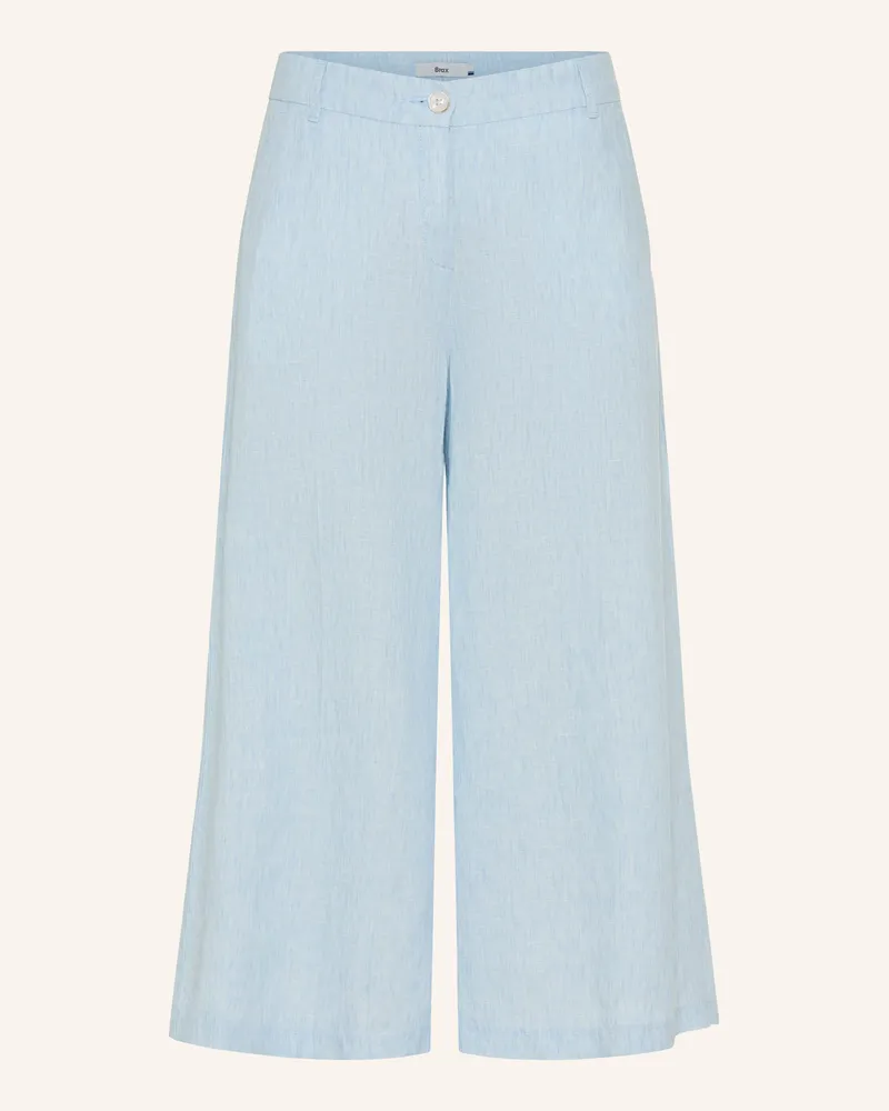 Brax Leinen-Culotte Melli blau Dunkelblau