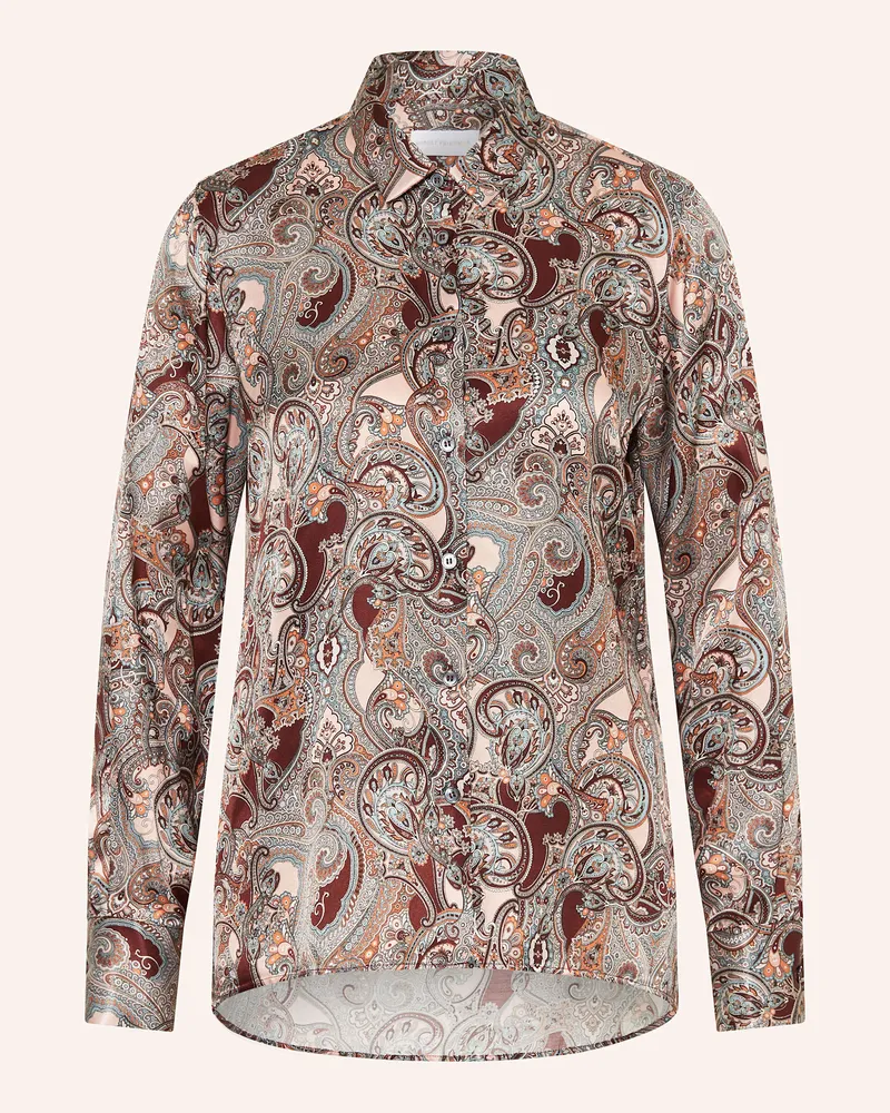 Robert Friedman Hemdbluse ANDREA mit Seide Rosé