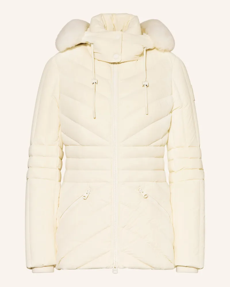 Mackage Daunenjacke mit abnehmbarer Kapuze Creme