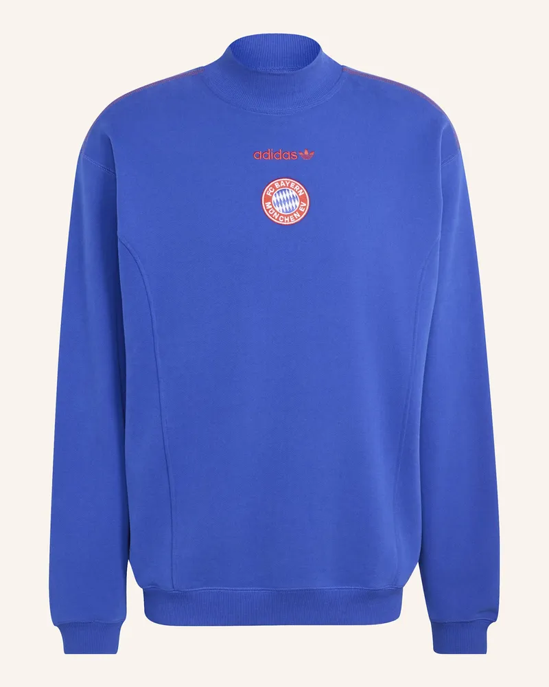 adidas Fc Bayern München Eqt Sweatshirt blau Blau