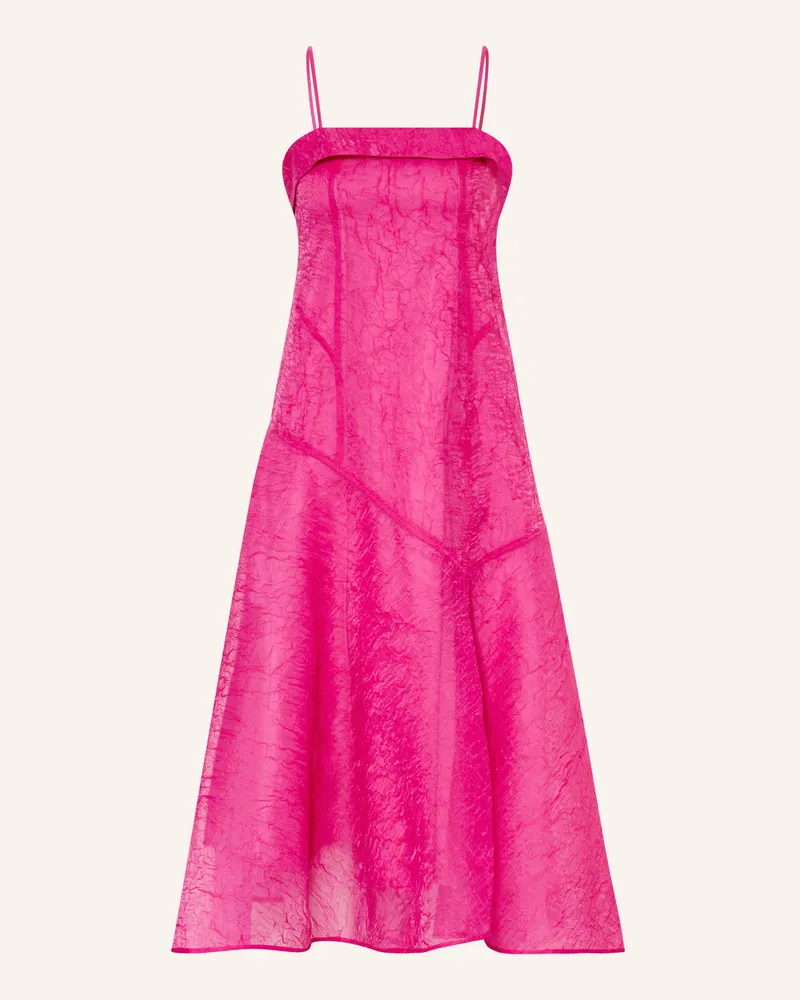 Ganni Cocktailkleid SHIBORI Pink