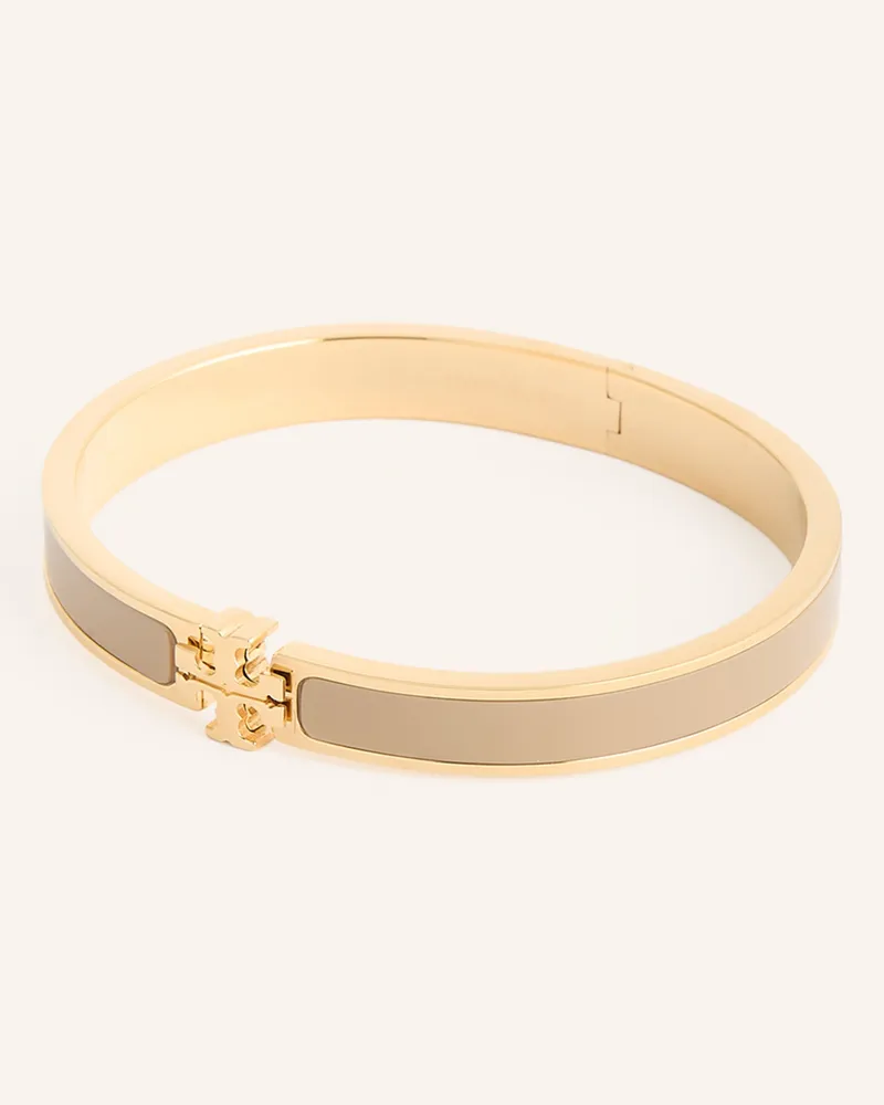 Tory Burch Armreif Kira braun Gold