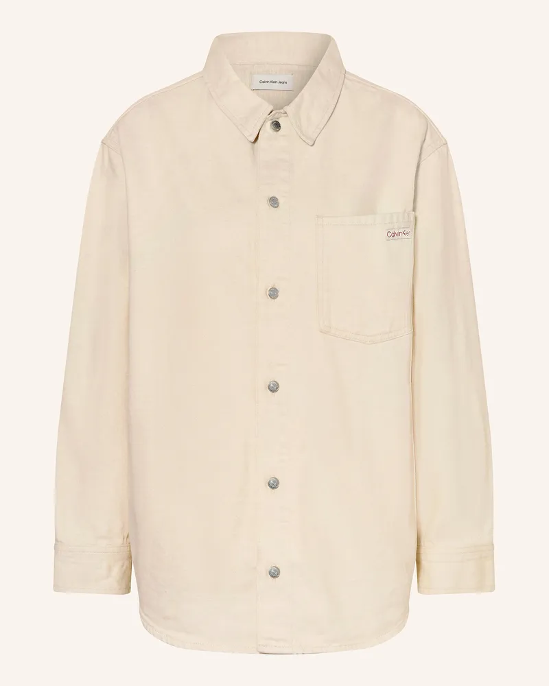Calvin Klein Jeans-Overshirt Beige