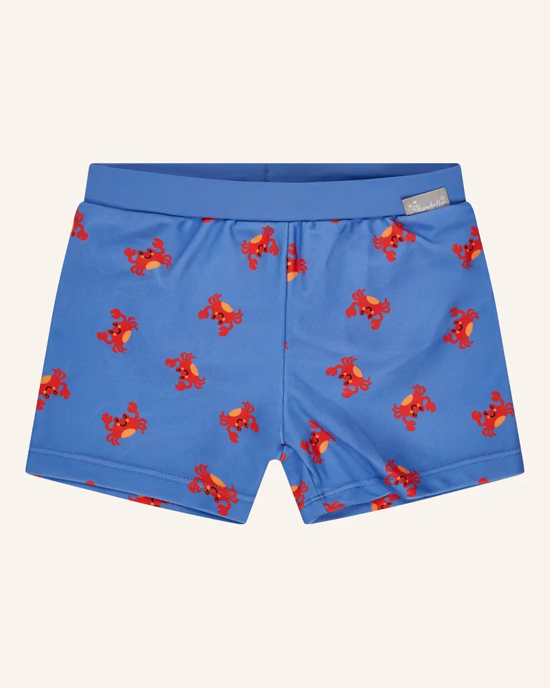 Sterntaler Badeshorts Krabbe blau Blau
