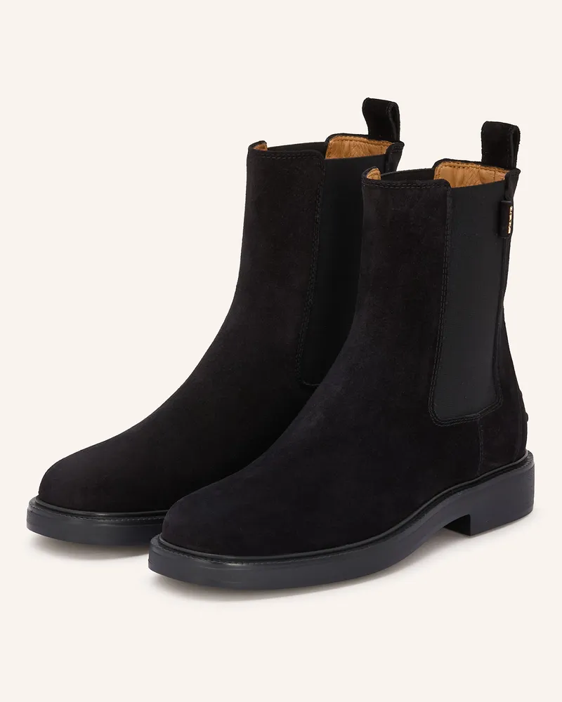 TOD'S Chelsea-Boots schwarz Schwarz