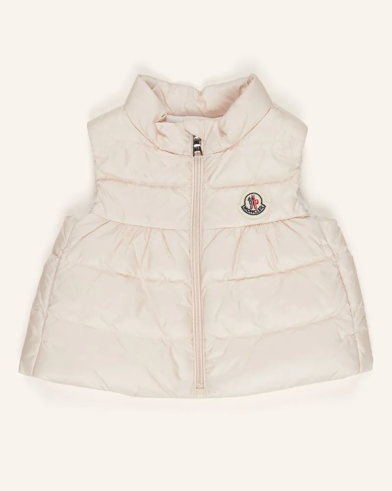 Moncler Daunenweste Hiva rosa Hellrosa