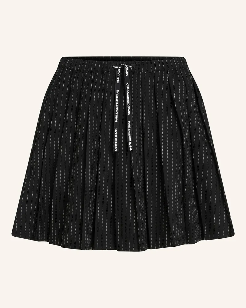 Karl Lagerfeld Rock schwarz Schwarz