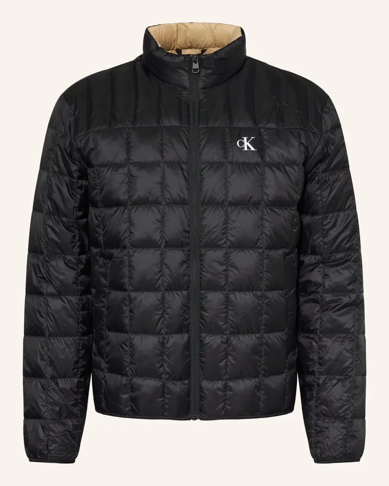 Calvin Klein Lightweight-Daunenjacke Schwarz