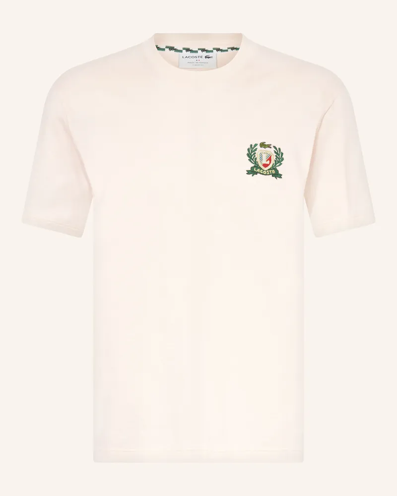 Lacoste T-Shirt Creme