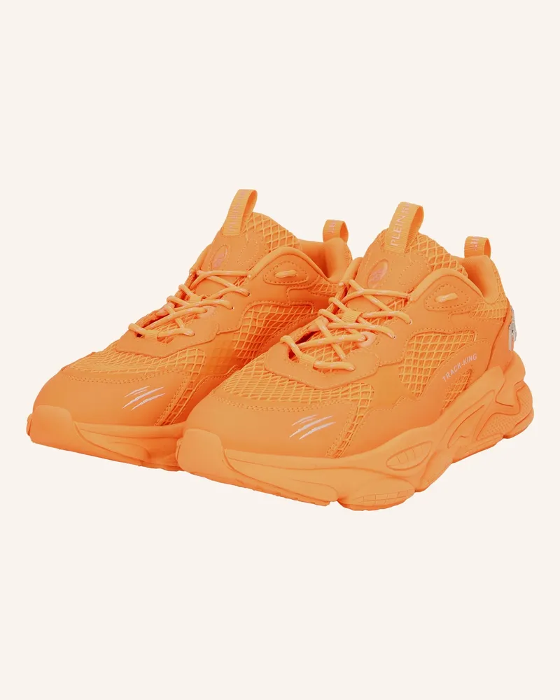 Philipp Plein Runner Sneaker Track King orange Orange